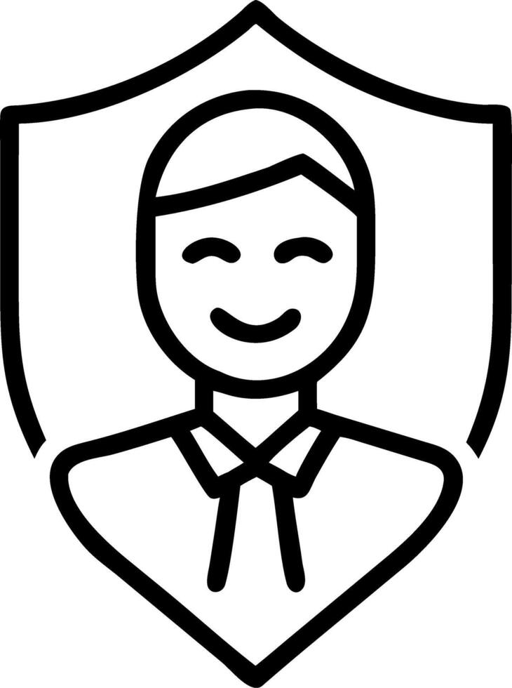 anonymous and nameless and protection vector