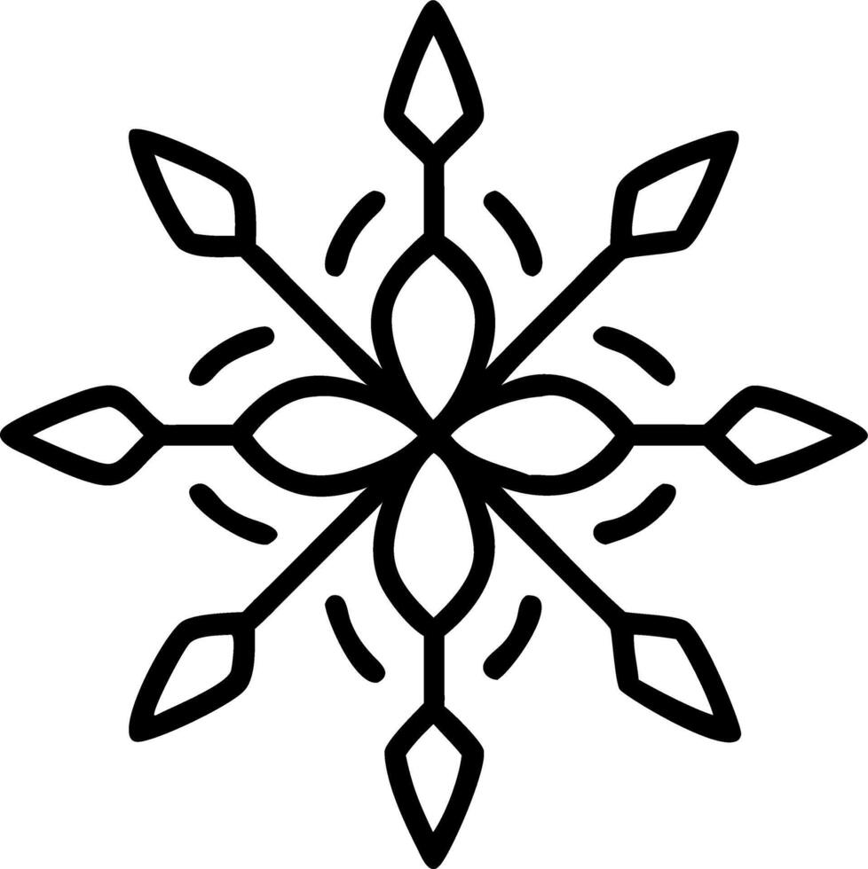 Abstract depiction of mandala with natural elements Set A2 vector