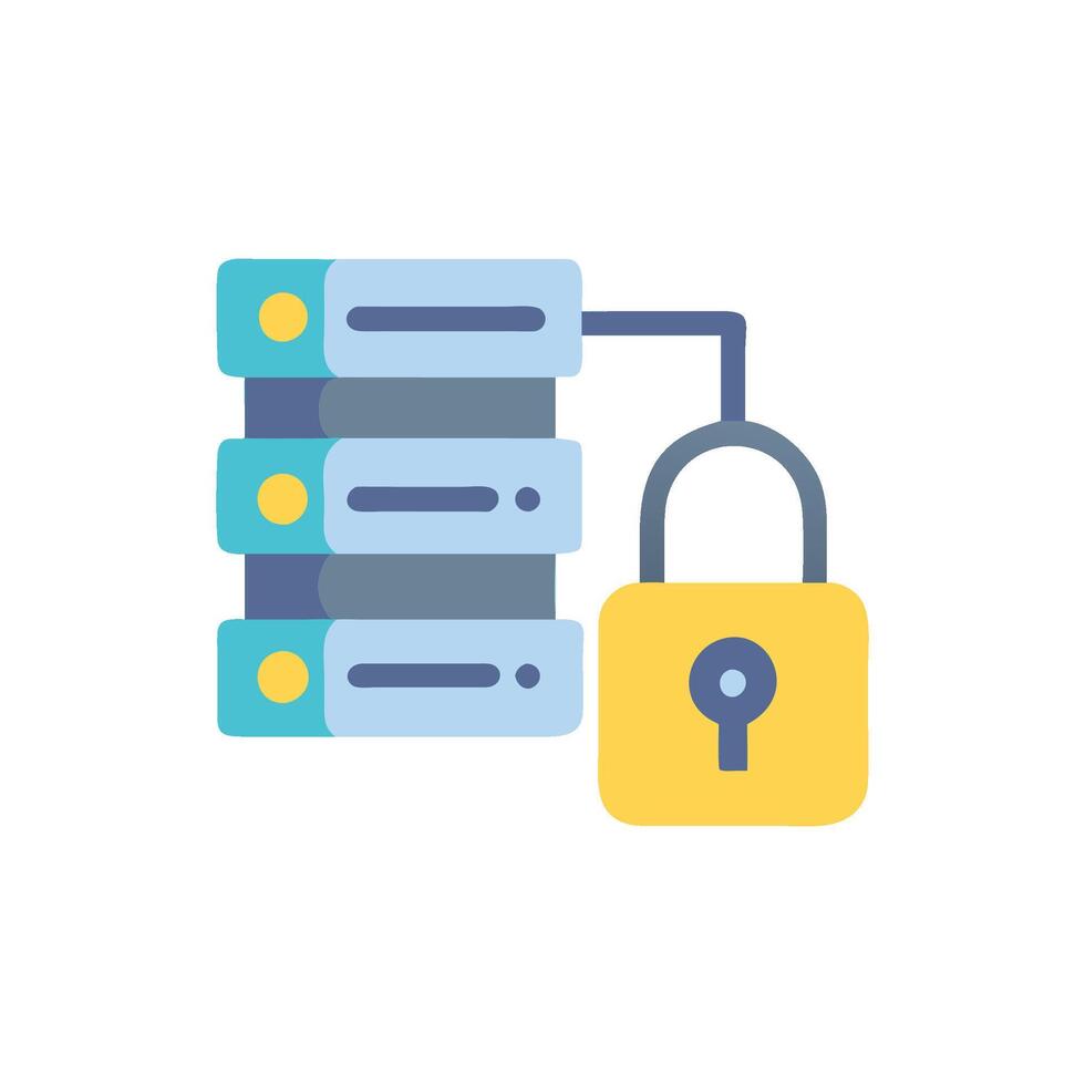 Essential Data Encryption Icon for Safe Access 55484653 Vector Art at ...