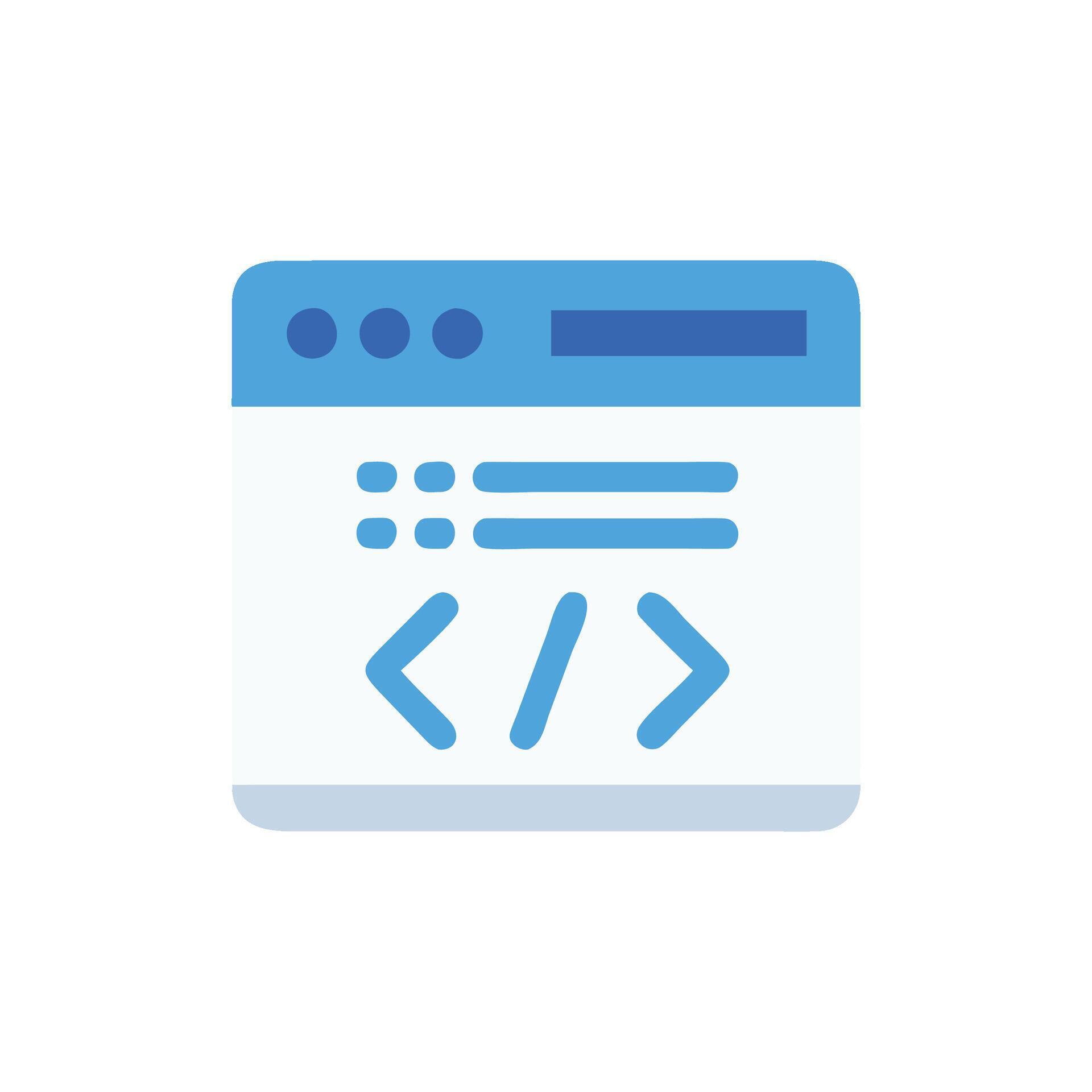 Software Programming Code Icon 55485486 Vector Art at Vecteezy