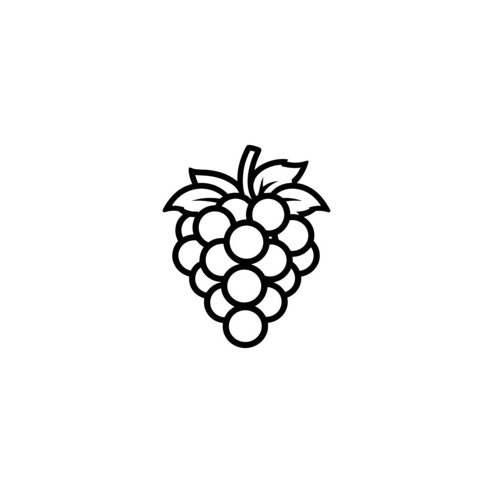 Black and white drawing of a grapefruit. The grapefruit is shown in a close up vector