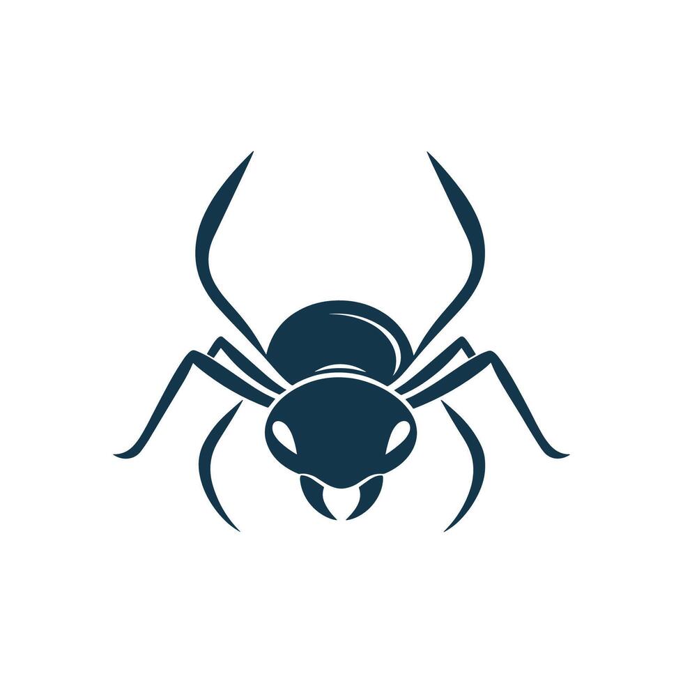 Ant spider icon illustration vector