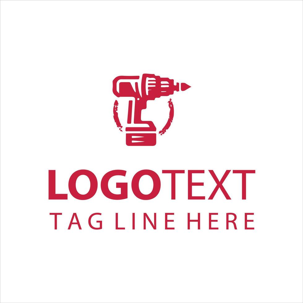 Surge Vortex drill logo vector