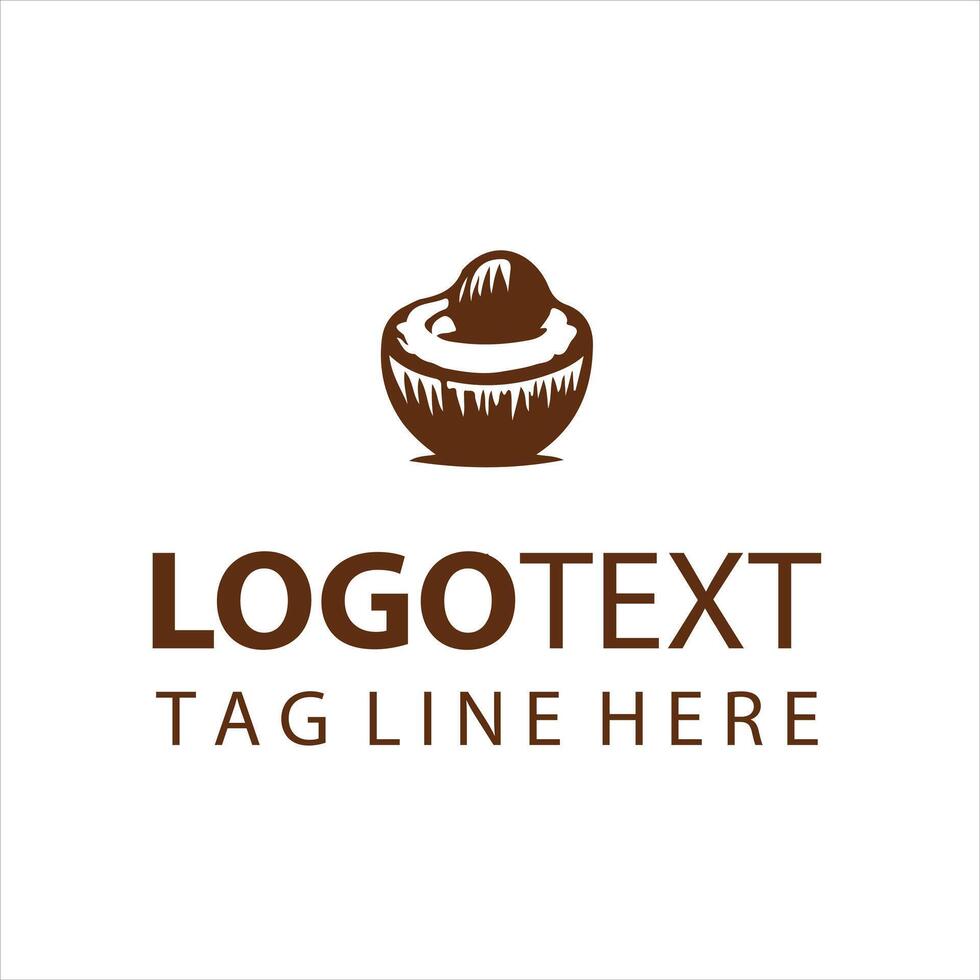 Coconut Essence Logo Design vector