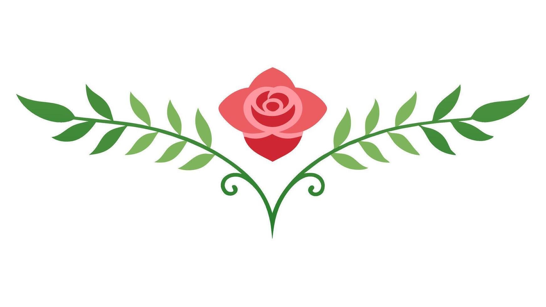 Floral Heading Ornament Elements Design for Creative and Elegant Projects vector