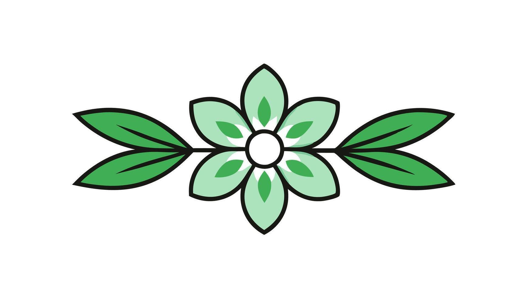 Stylish Floral Design Illustration for Creative Projects vector