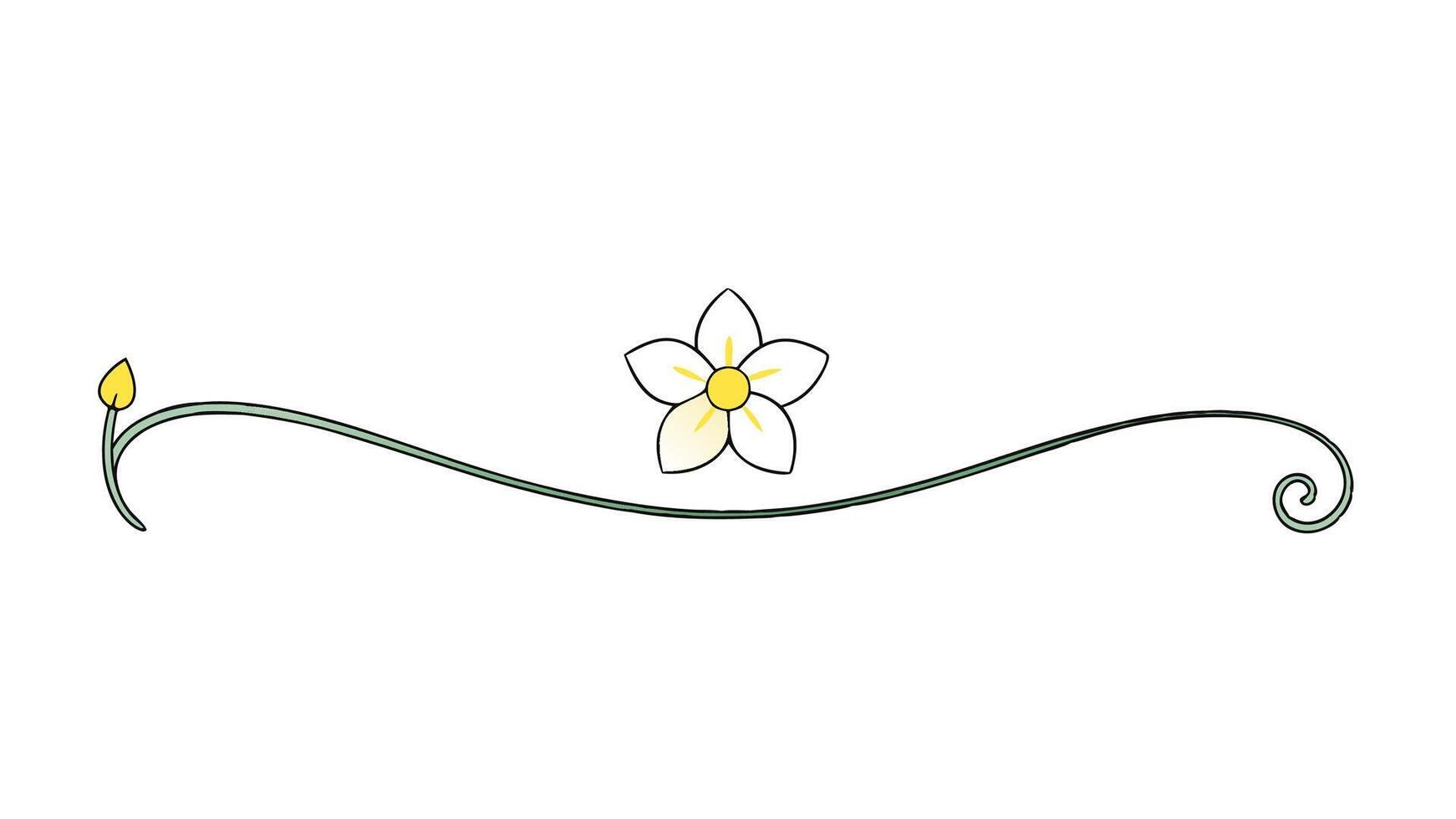 Floral Ornament Elements Minimal and Intricate Designs vector