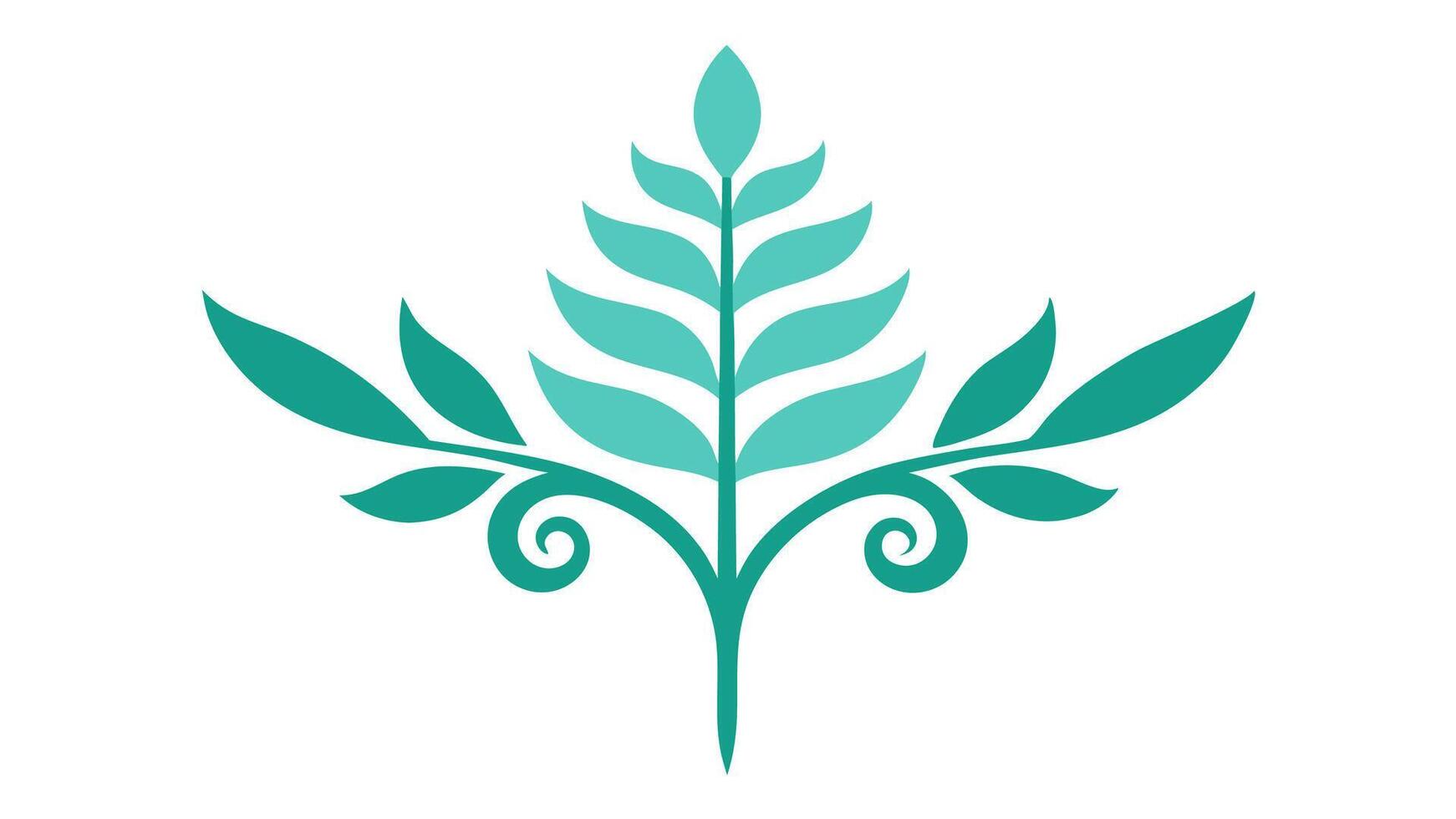 Artistic Floral Ornament Design Elements Illustration vector