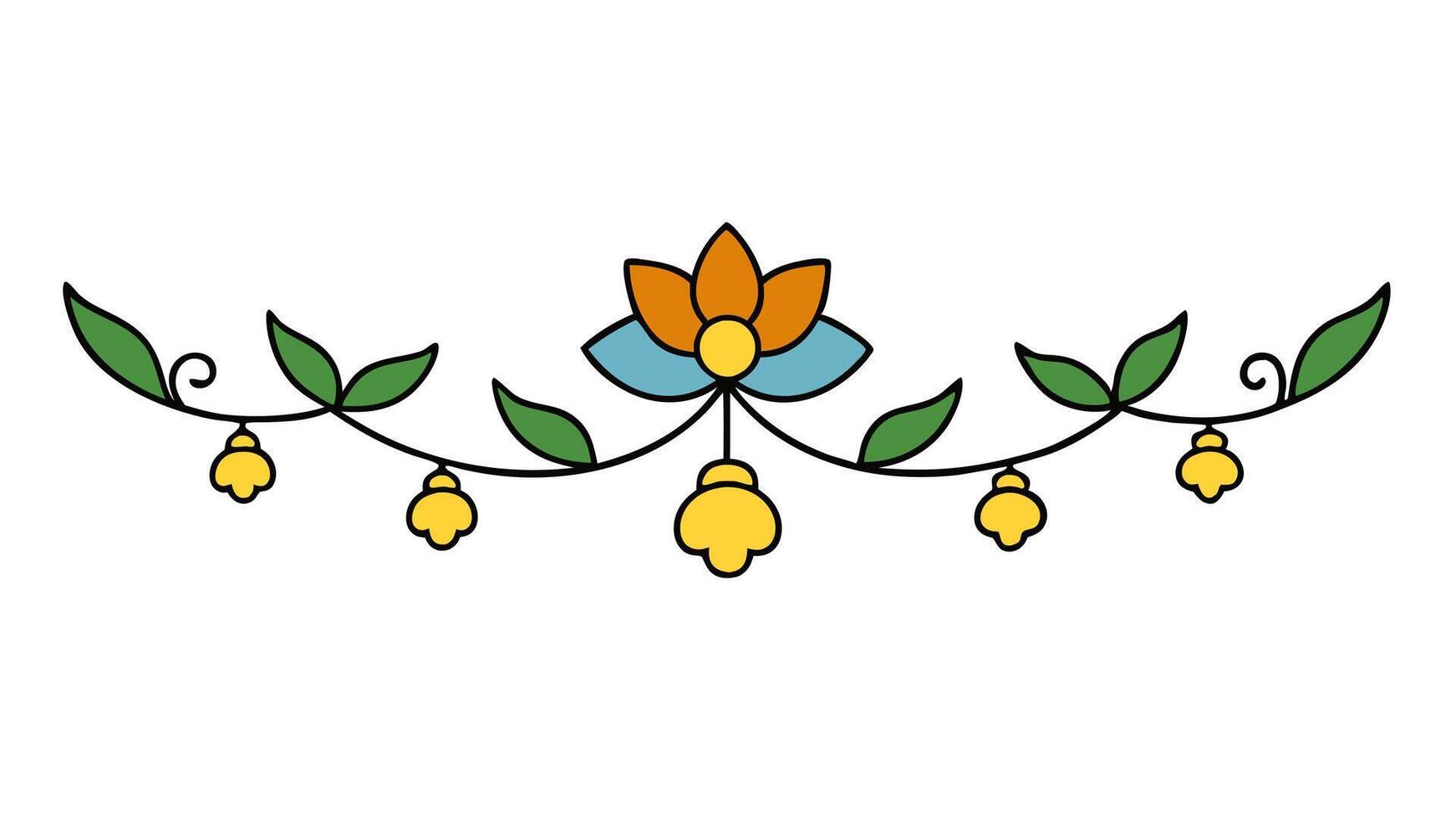 Elements for Unique Heading Designs and Layouts vector