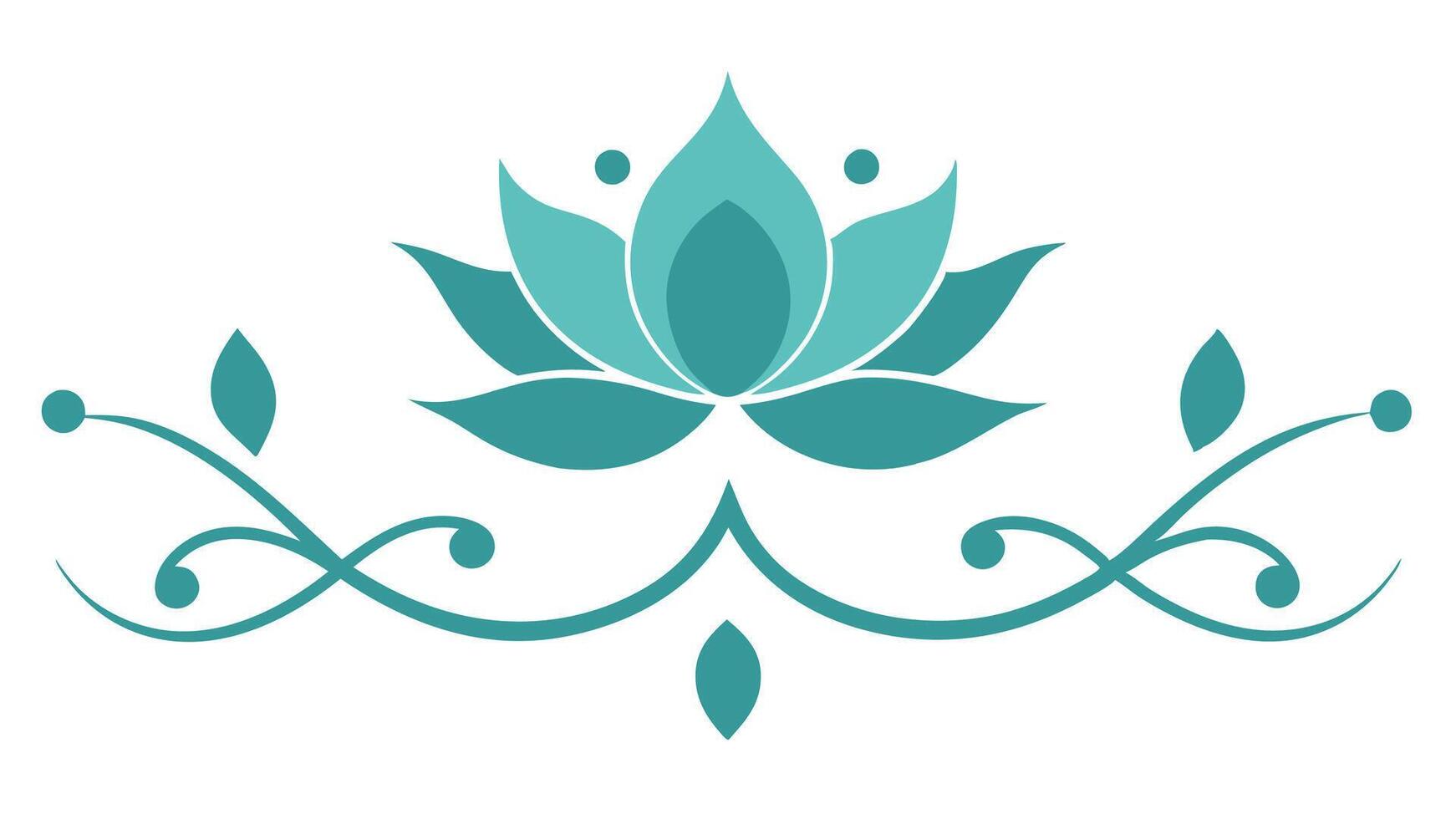 Elegant Symmetrical Heading Design Elements vector