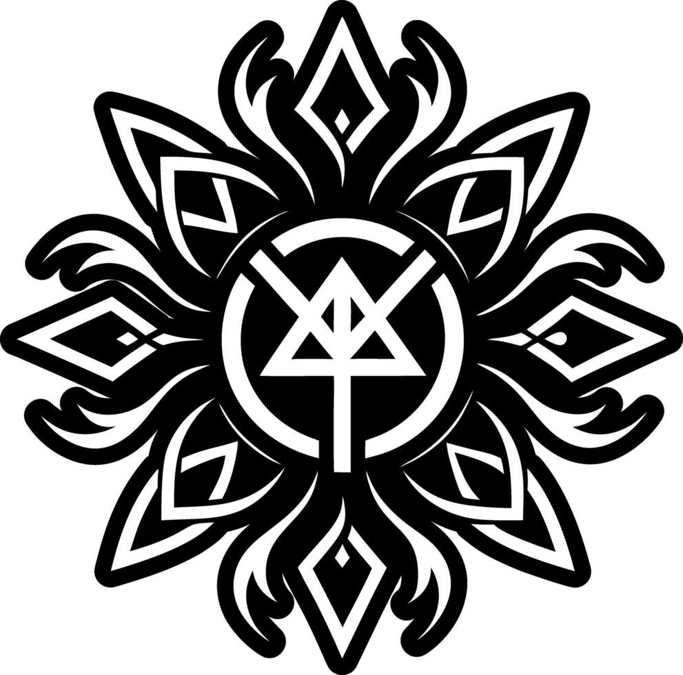 A glyph style icon of energy symbol vector