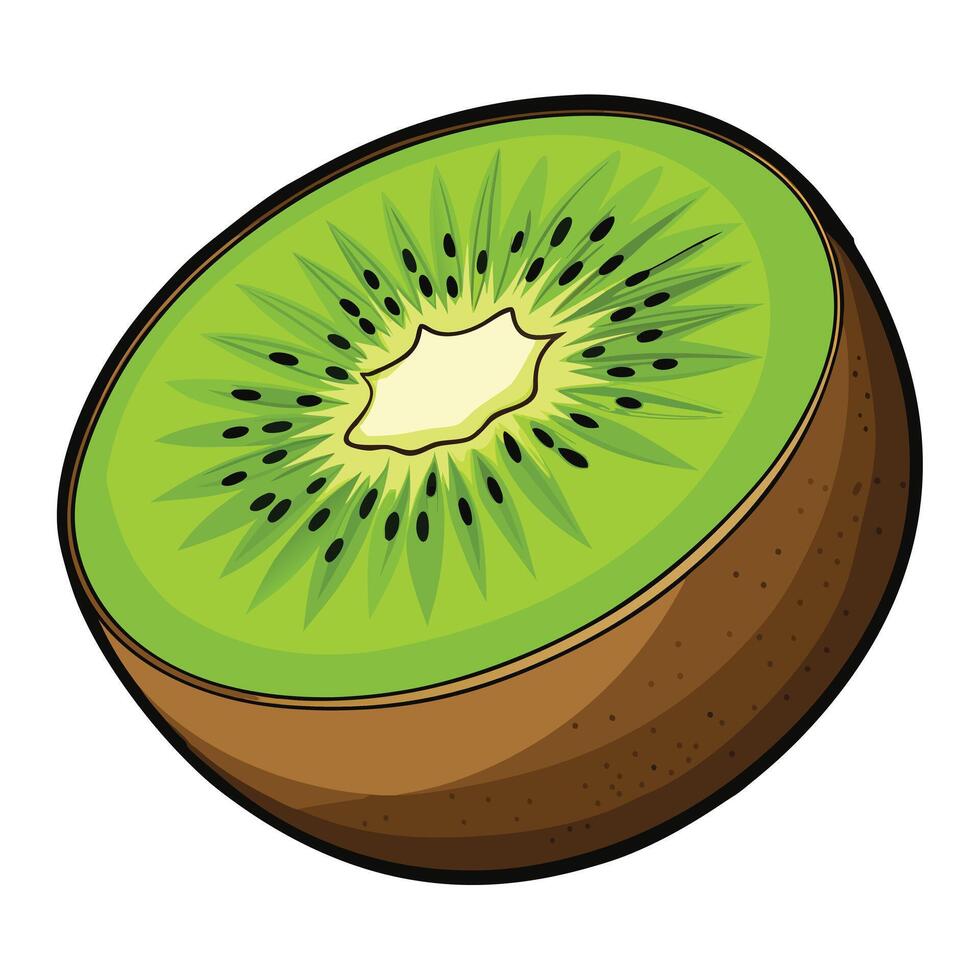 Kiwi Fruit Sticker Kiwi Fruit Sticker