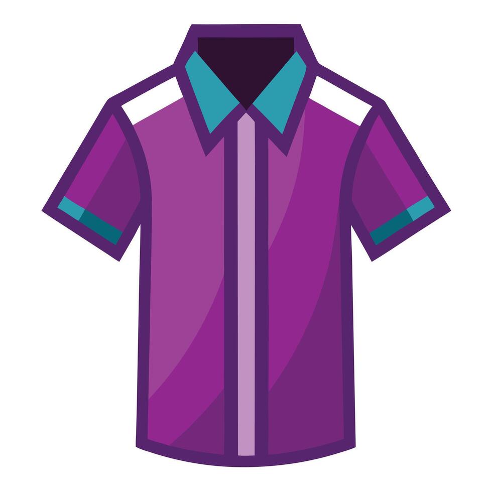 BOYS MAJENDA SHIRT illustration template tech pack technical drawing flat sketch flat drawing vector