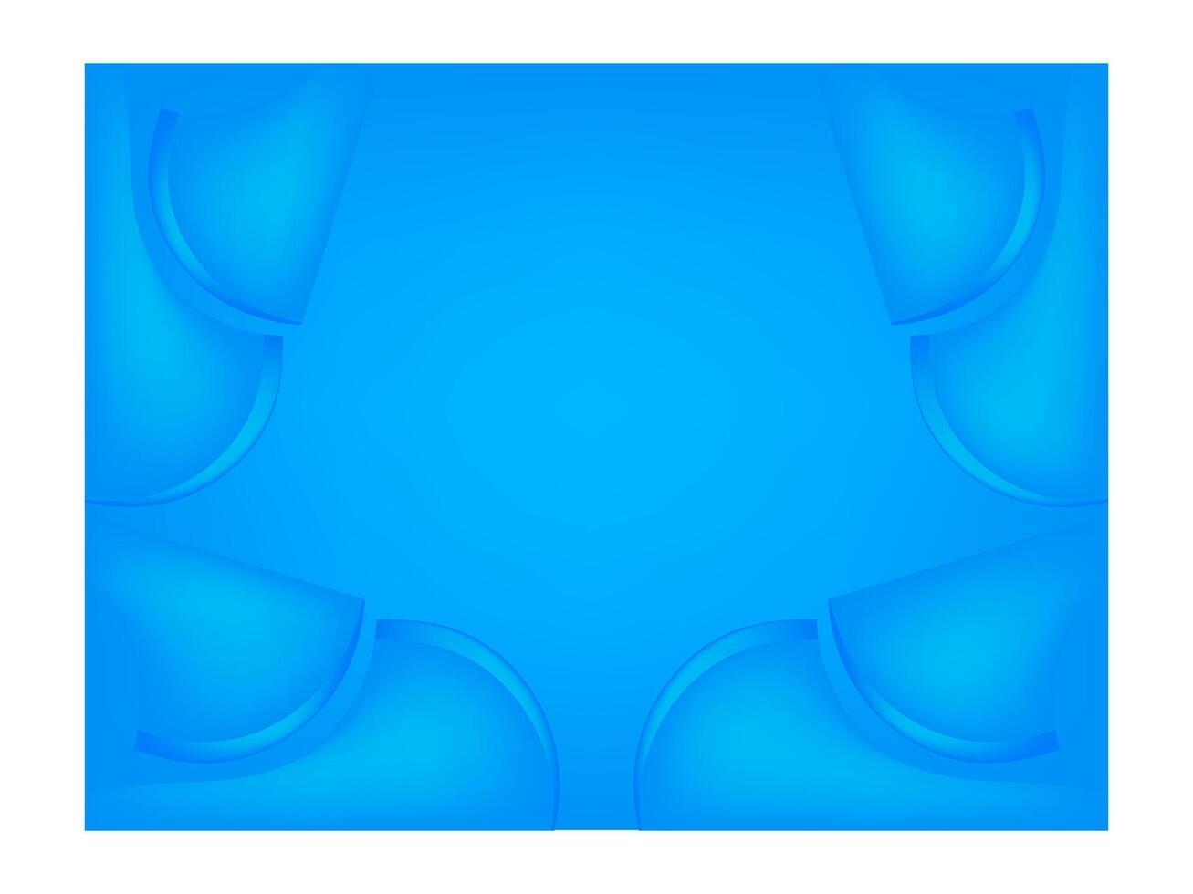 Abstract Soft Blurred Sky Blue colored liquid Glowing Wave Curve Mesh Gradient Background Design Wallpaper vector