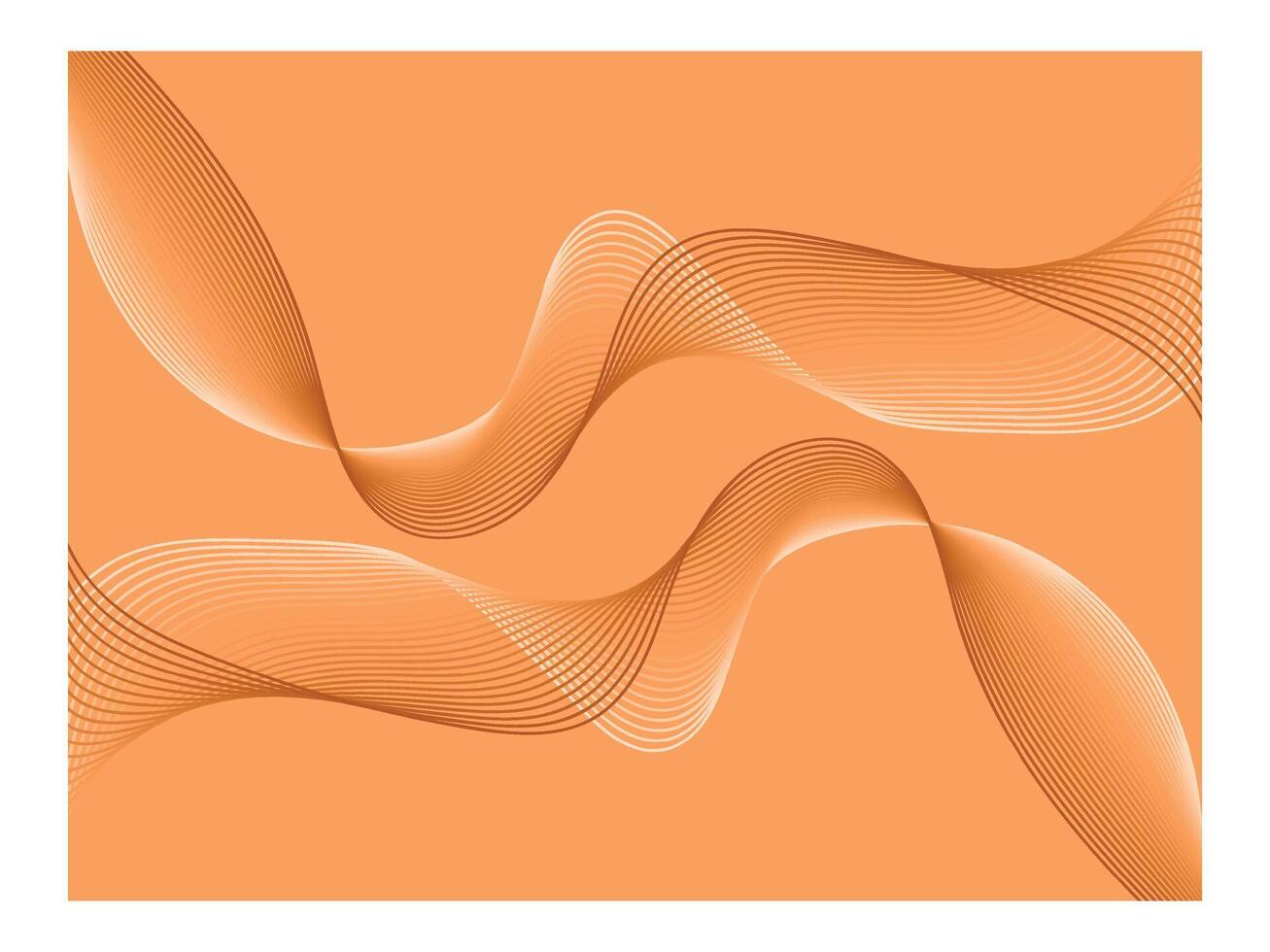 Abstract template with modern wave design colorful digital line art background shiny wave with lines blend wallpaper for design vector