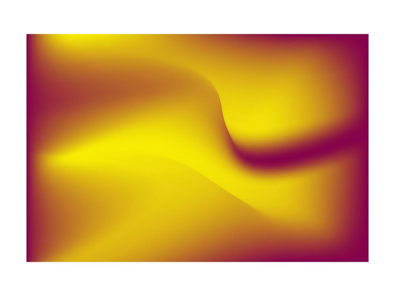yellow and red abstract background with a wavy shape vector