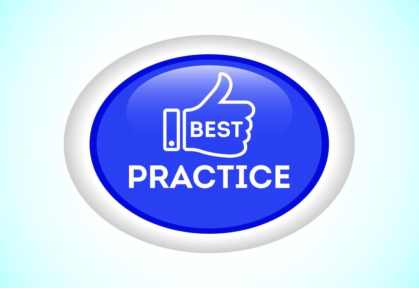 Best practice icon. Best practice button for mobile app, and website UI design. vector