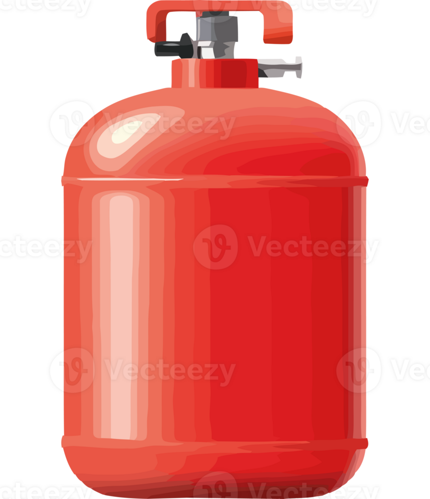 Flammable gas canister handle with safety png