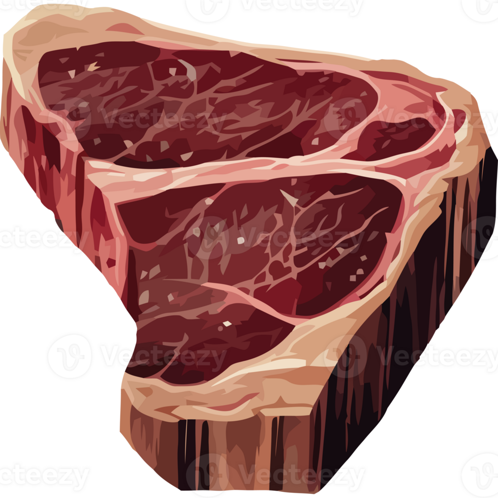 Grilled pork chop, fresh and delicious meal icon isolated png