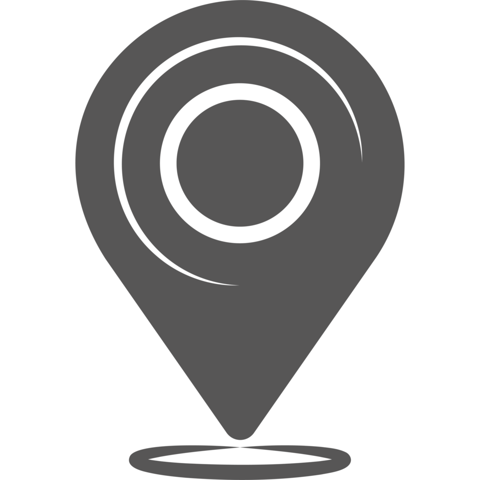 A location marker icon isolated design png