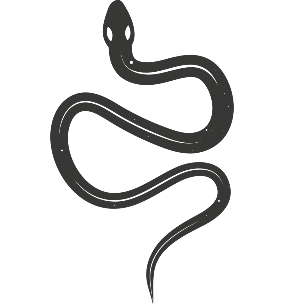 Snake icon design isolated png