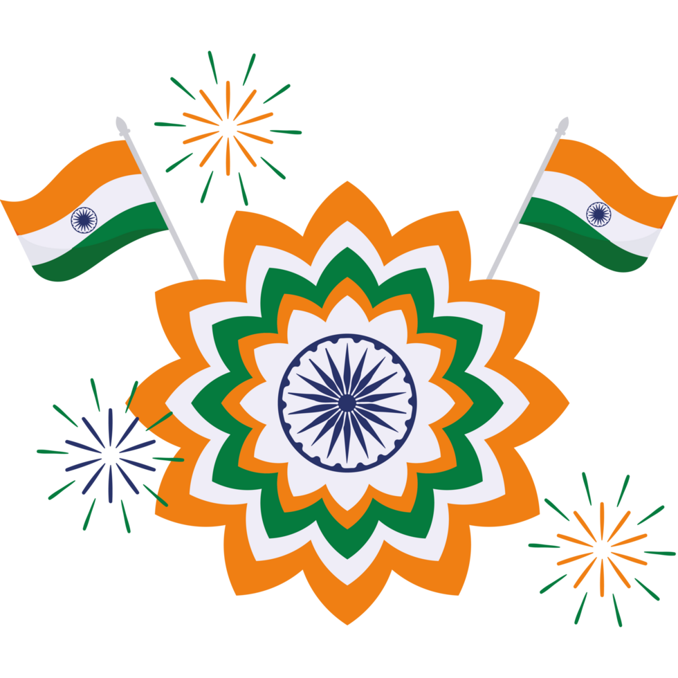 india republic day design isolated png