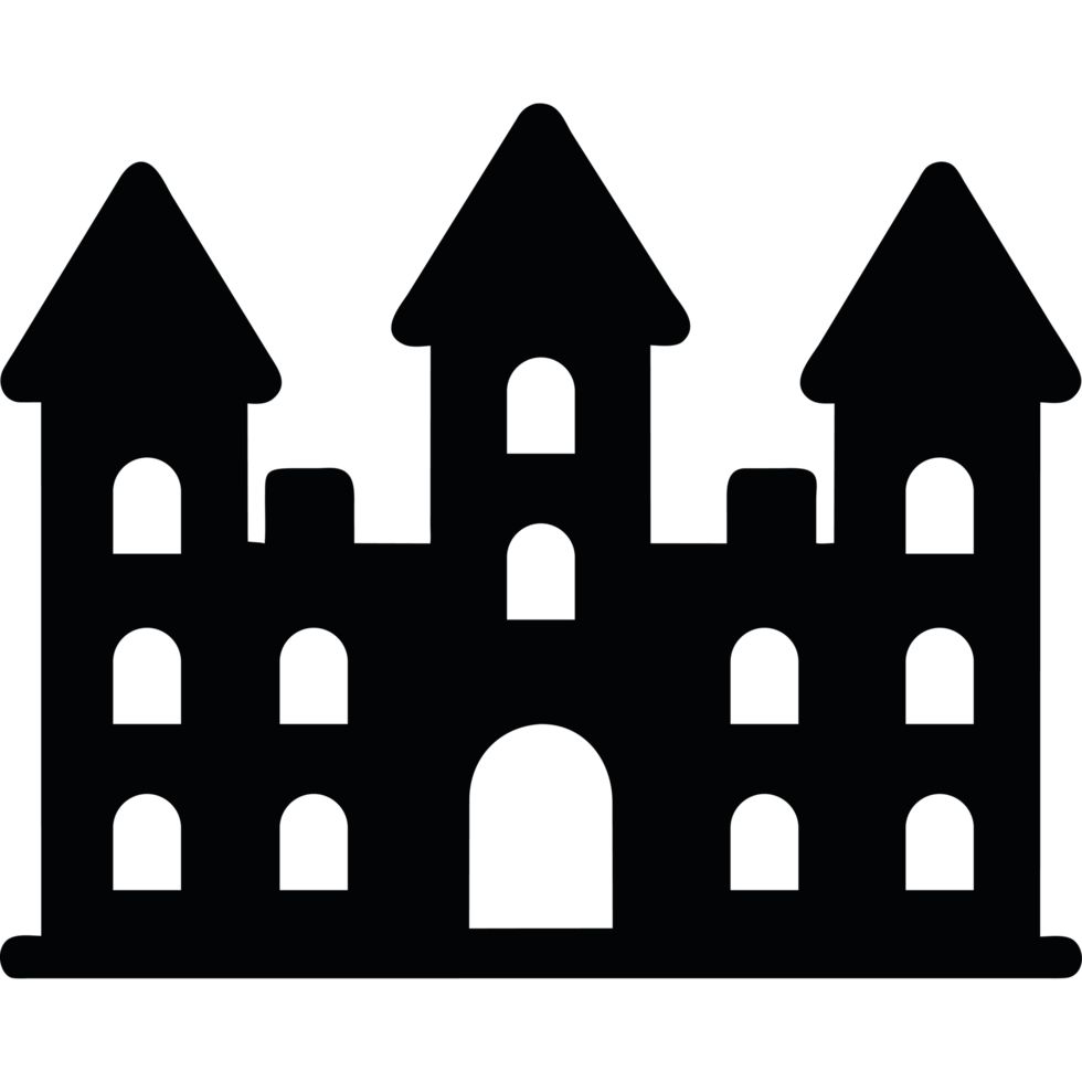 Castle icon isolated png