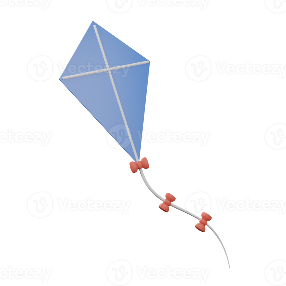 A kite with a string attached to it png