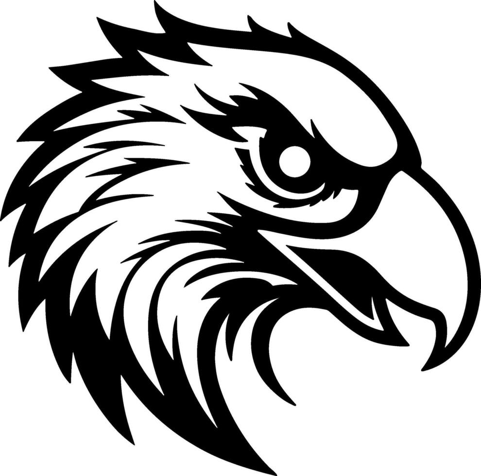 Bald eagle design illustration art vector