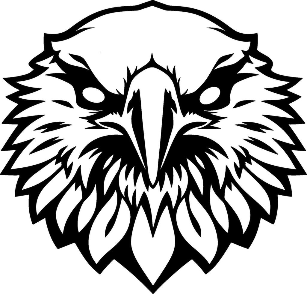 Bald eagle art vector