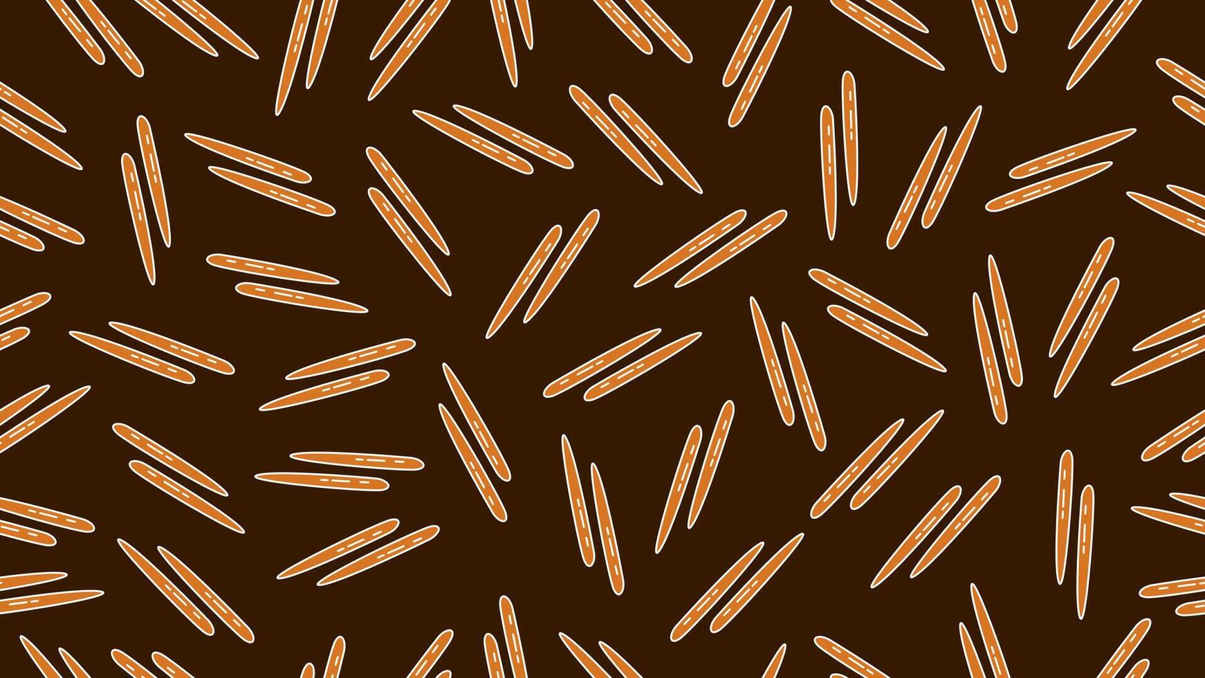 Chopsticks seamless pattern background. National chopsticks day. Chopstick doodle motif wallpaper. illustration vector