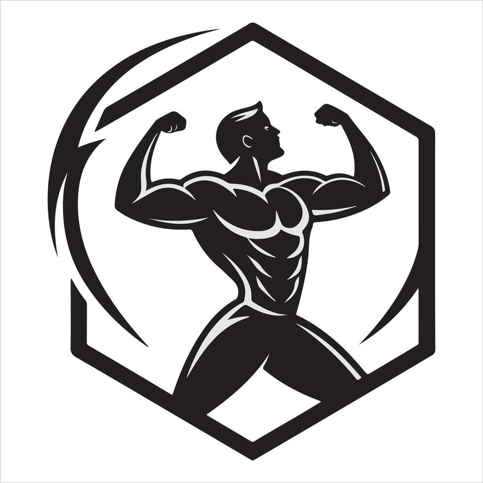 Gym Fitness Icon design template vector