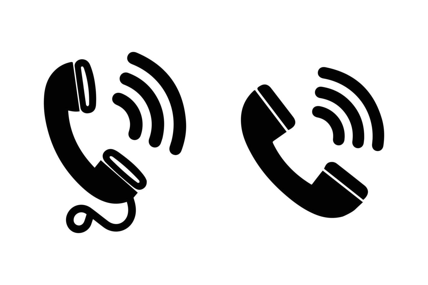 Phone call icon. Telephone symbol illustration vector