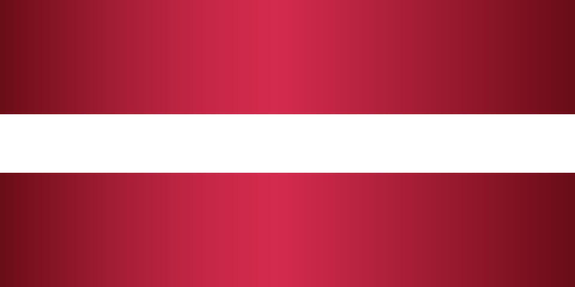 National Flag of the Republic of Latvia vector