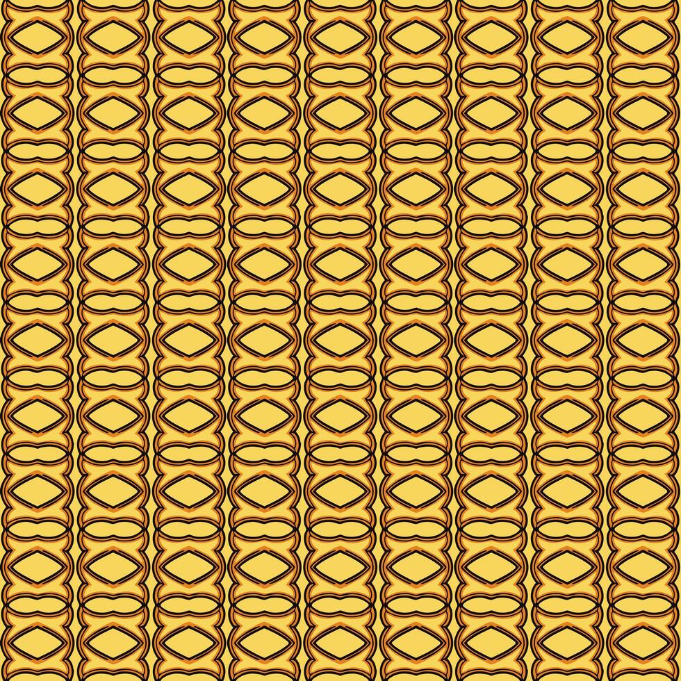 Harmonious color palette in an infinite pattern vector