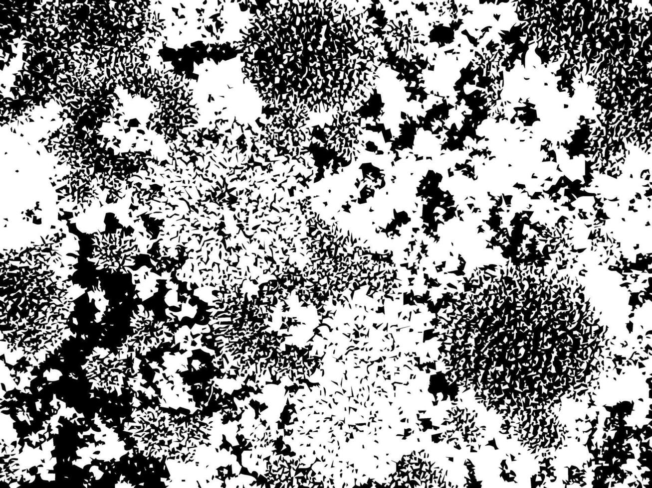 Damaged and weathered surface with grainy details vector