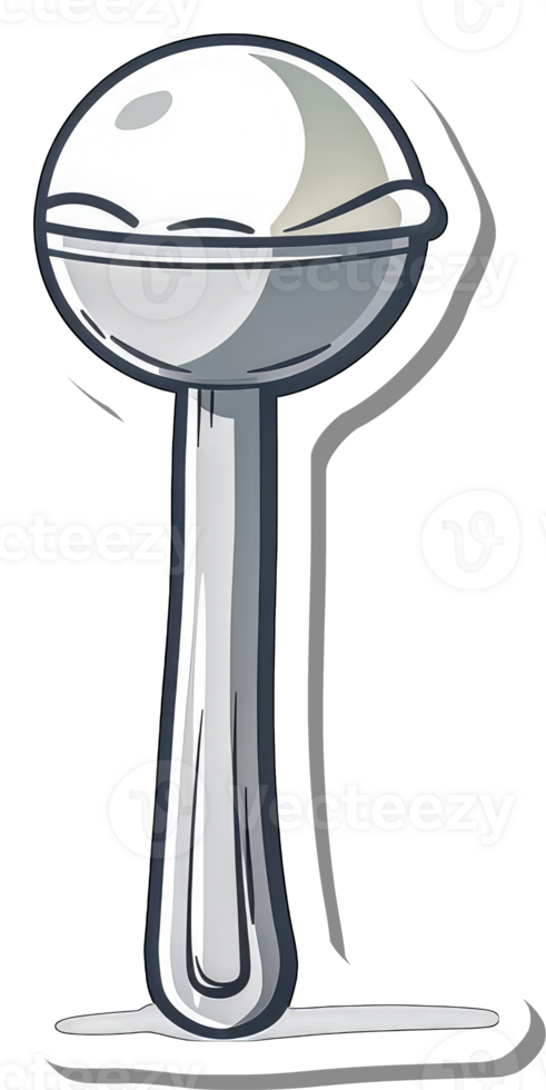 Cartoon illustration of a baby bottle png