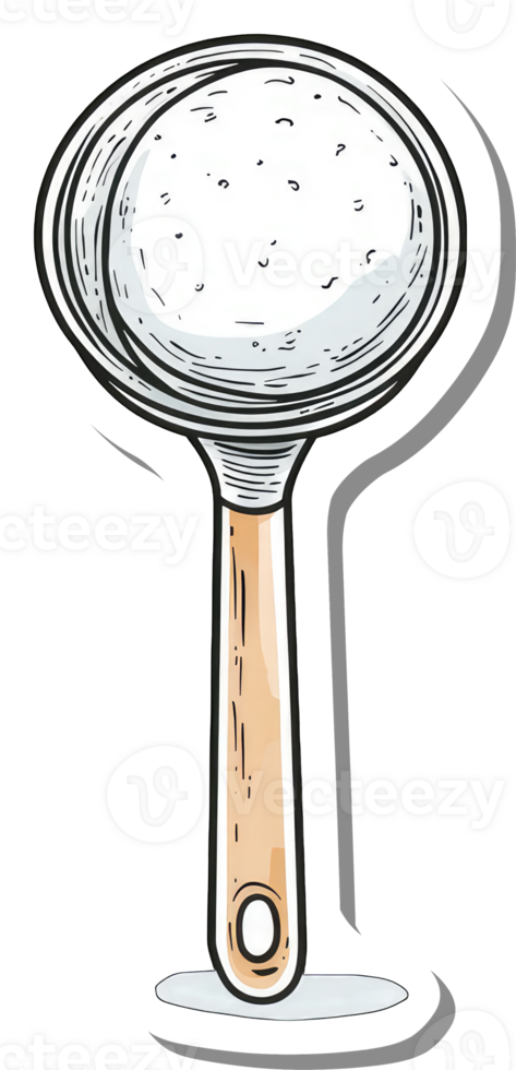A Hand Drawn Illustration Of A Kitchen Skimmer png