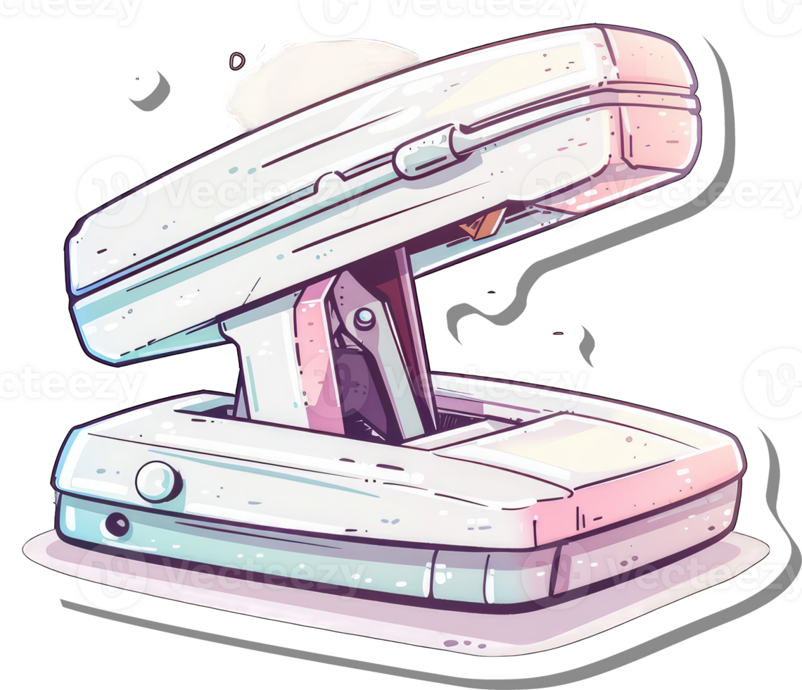 Futuristic Device Artistic Render Design Illustration png