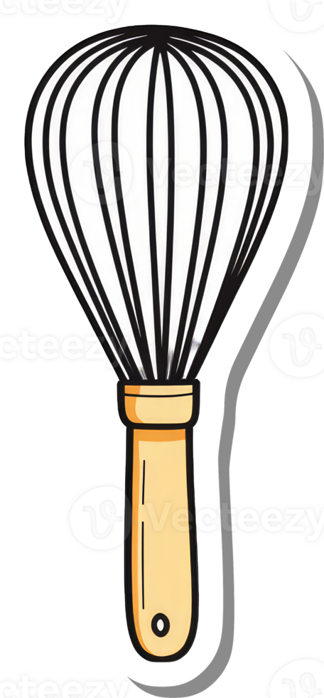 A Classic Balloon Whisk Kitchen Utensil png
