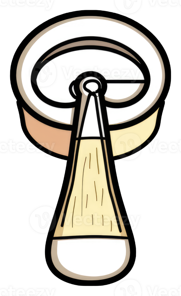 Artistic depiction of a stylized coffee maker png