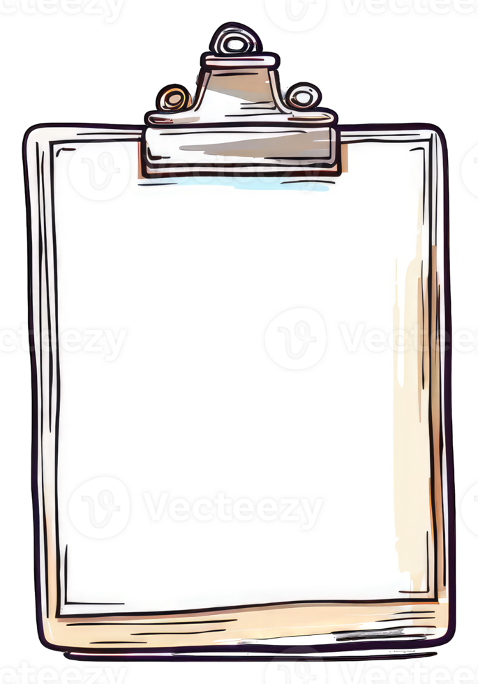 A Blank Clipboard Ready For Notes Or To Do Lists png