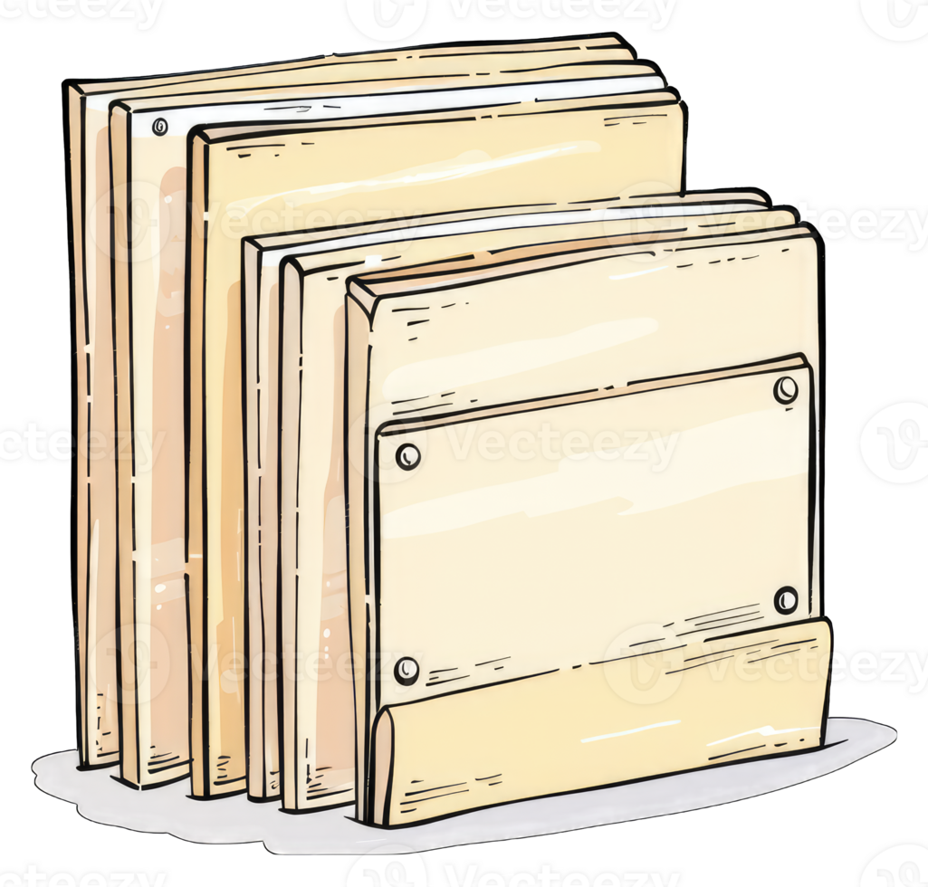 Stacked Wooden Menu Boards Restaurant Display png