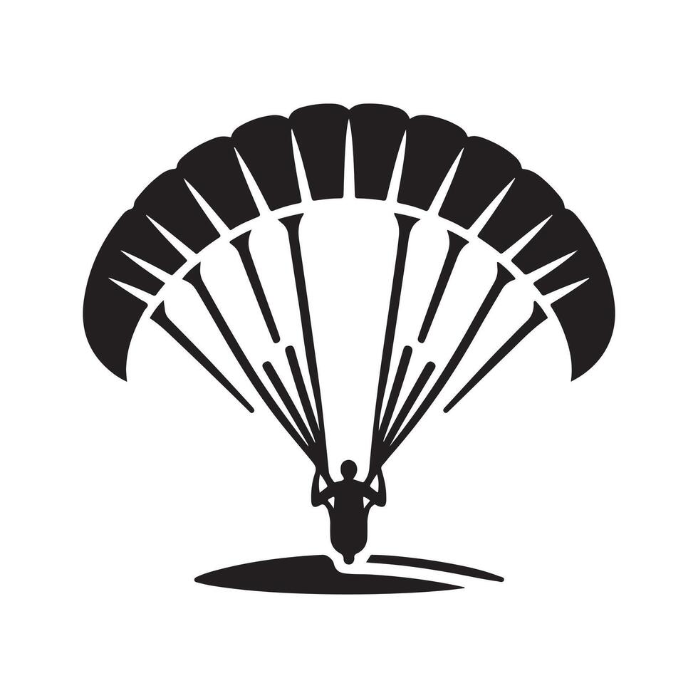 Paraglider Silhouette Vectors Designs for Unique Projects