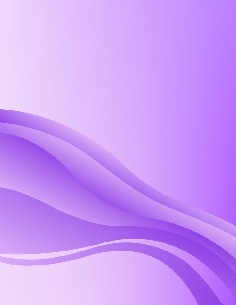 Abstract purple color wave line background. Wallpaper design vector