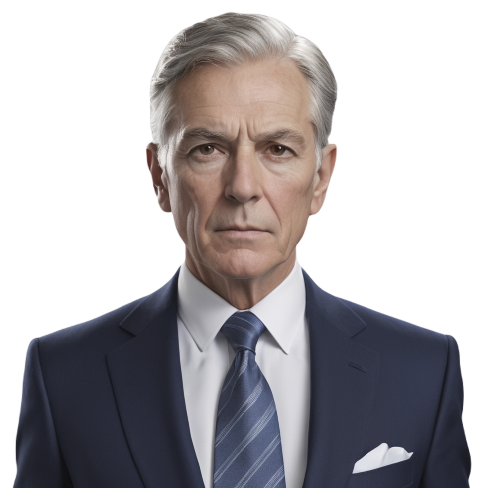 A man in a suit and tie png