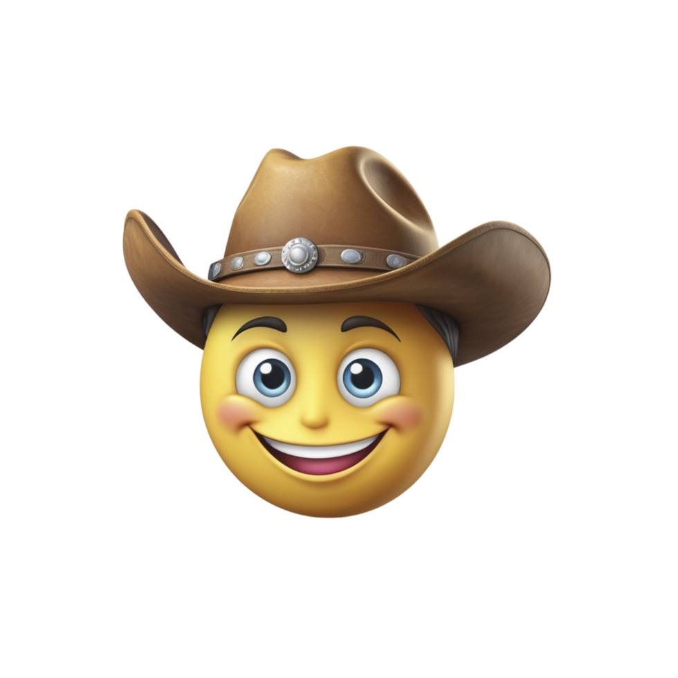 Cowboy emoji - emoji png