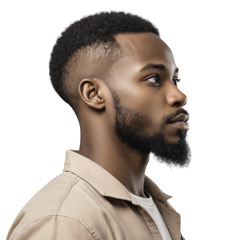 A young man with a beard and a beard png