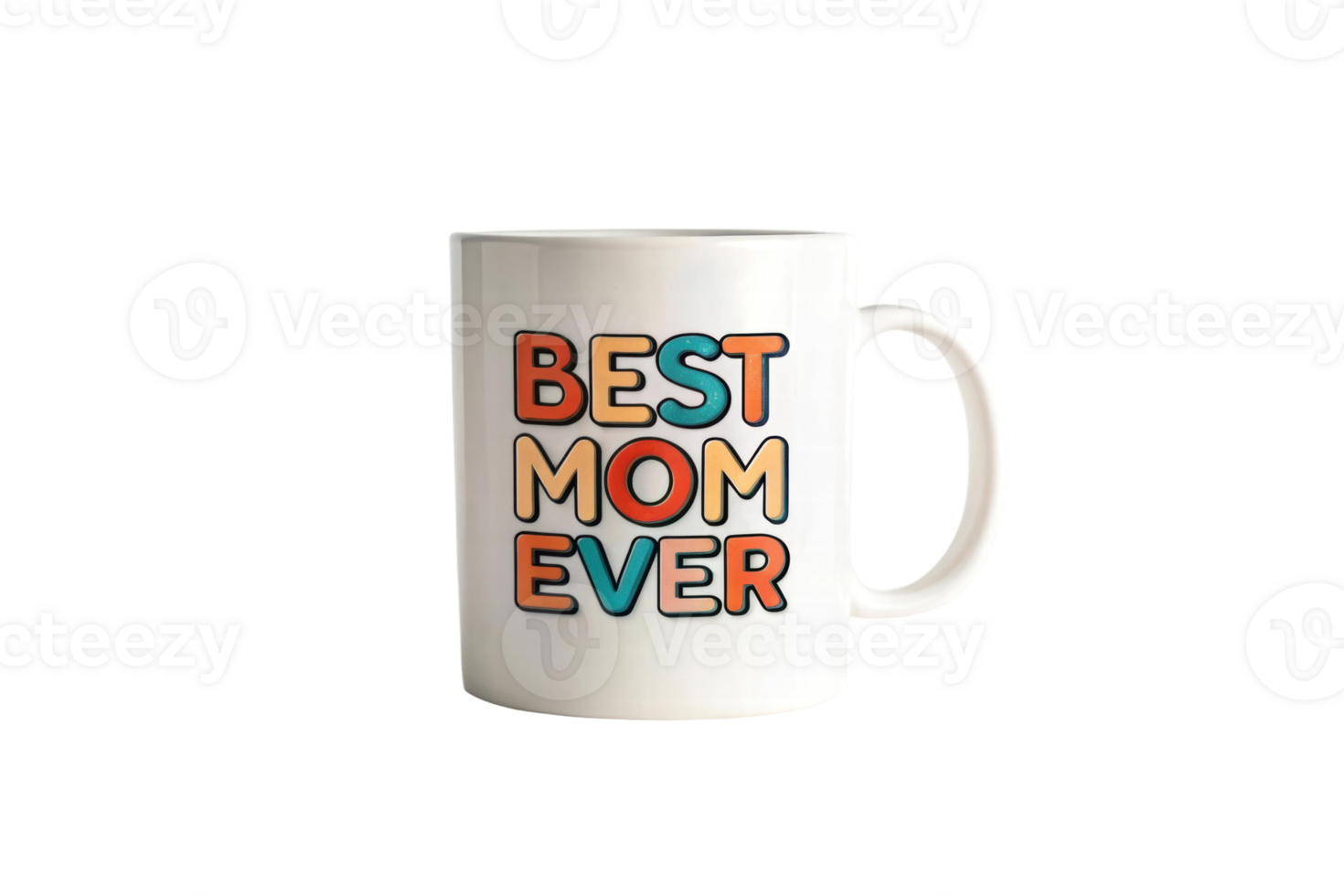 Creative coffee mug for expressing love to moms png