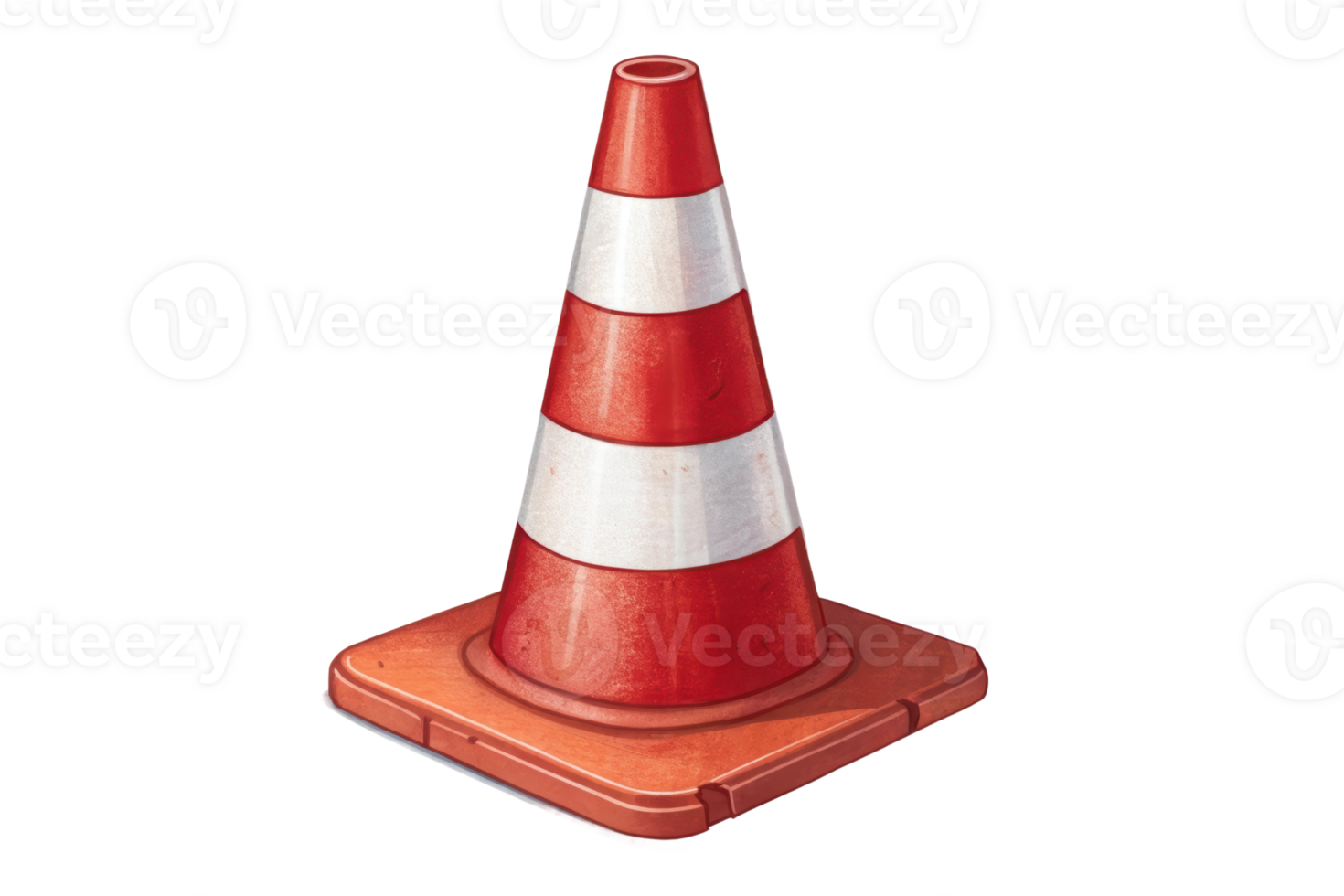 Cone set for traffic control png